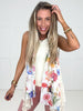 Pol Bloom & Lace Kimono Vest-100 Short Sleeves- Simply Simpson's Boutique is a Women's Online Fashion Boutique Located in Jupiter, Florida