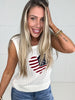 Stars Strips & Sweetheart Tank-100 Short Sleeves- Simply Simpson's Boutique is a Women's Online Fashion Boutique Located in Jupiter, Florida