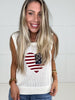 Stars Strips & Sweetheart Tank-100 Short Sleeves- Simply Simpson's Boutique is a Women's Online Fashion Boutique Located in Jupiter, Florida