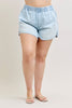 Judy Blue Featherweight Denim Shorts-190 Skirts/Shorts- Simply Simpson's Boutique is a Women's Online Fashion Boutique Located in Jupiter, Florida