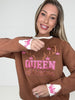 Preorder Jady K Queen of Christmas Sweatshirt-160 Sweatshirts- Simply Simpson's Boutique is a Women's Online Fashion Boutique Located in Jupiter, Florida