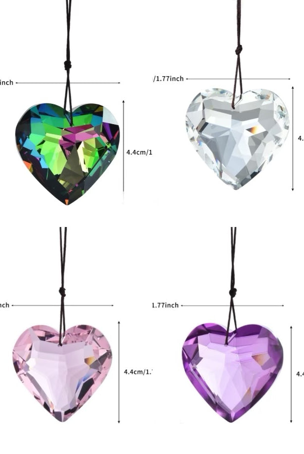 Crystal Heart Pendant-280 Jewelry- Simply Simpson's Boutique is a Women's Online Fashion Boutique Located in Jupiter, Florida