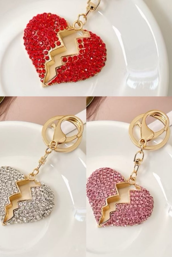 Heart Keychain-270 Accessories- Simply Simpson's Boutique is a Women's Online Fashion Boutique Located in Jupiter, Florida