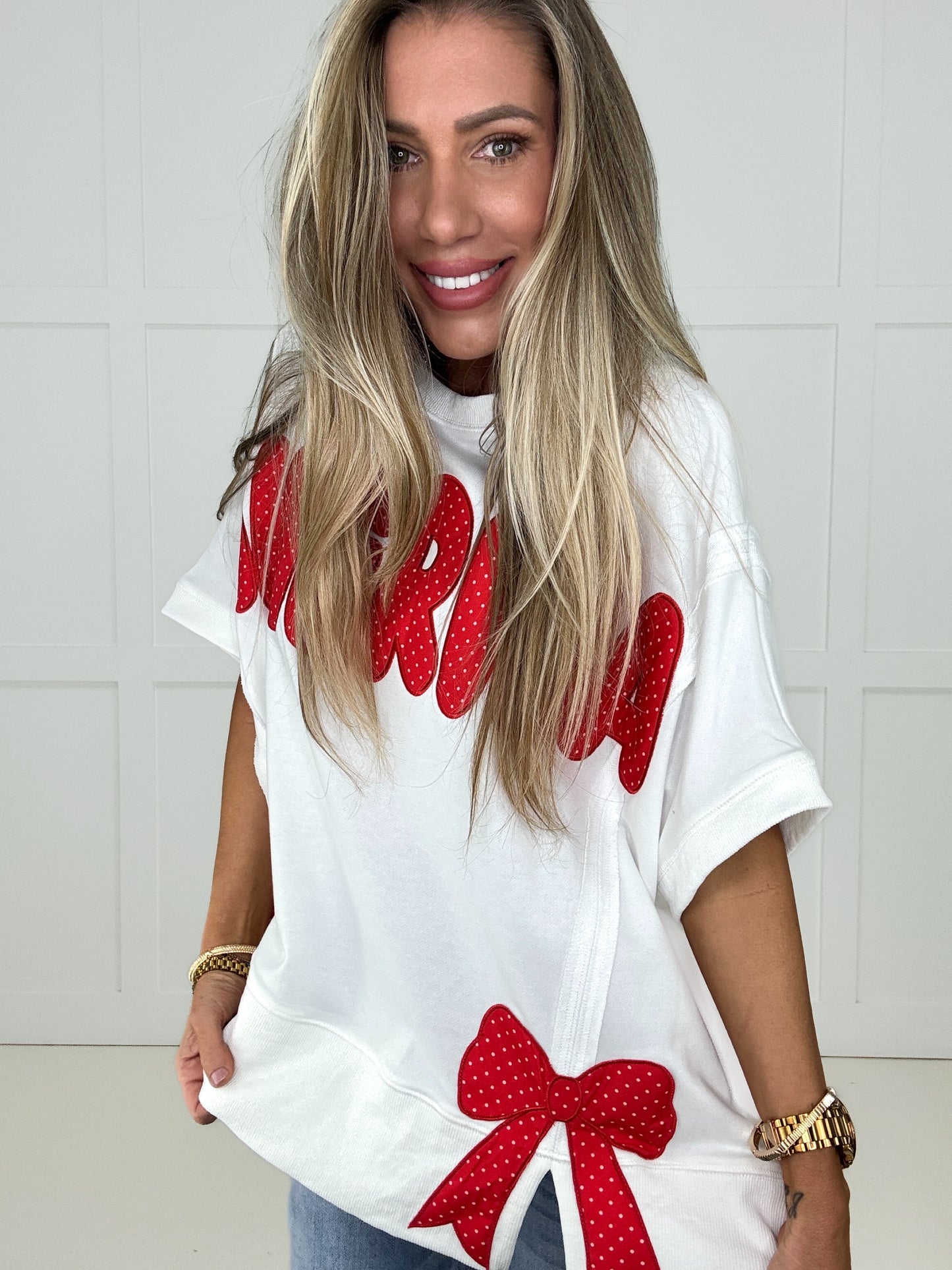 All American Cutie Top-160 Sweatshirts- Simply Simpson's Boutique is a Women's Online Fashion Boutique Located in Jupiter, Florida