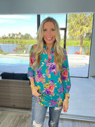 Dear Scarlett Forever Friends Lizzy-110 Long Sleeves- Simply Simpson's Boutique is a Women's Online Fashion Boutique Located in Jupiter, Florida