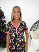 Preorder Shirley & Stone Holiday Pajama Dresses (2024)-220 Lounge wear/Pajamas- Simply Simpson's Boutique is a Women's Online Fashion Boutique Located in Jupiter, Florida