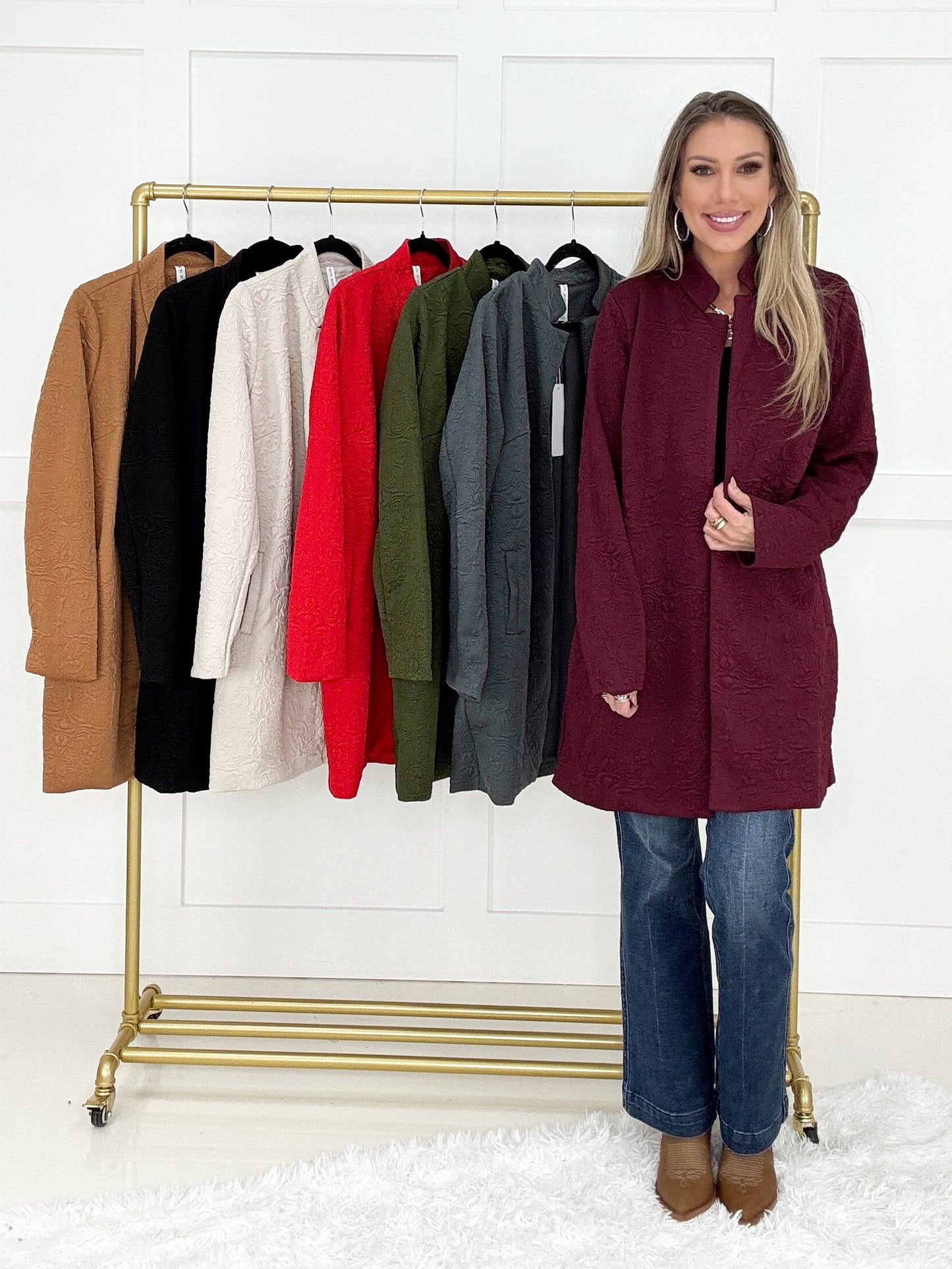 Dear Scarlett Amara Jacket-180 Outerwear/Jackets- Simply Simpson's Boutique is a Women's Online Fashion Boutique Located in Jupiter, Florida