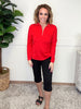 Dear Scarlett Windsor Top-110 Long Sleeves- Simply Simpson's Boutique is a Women's Online Fashion Boutique Located in Jupiter, Florida