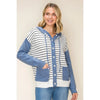 Blue Haven Hoodie Cardigan
