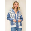 Blue Haven Hoodie Cardigan
