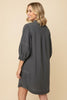 Hadley Puff Sleeve Denim Dress