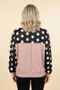 Black Darling Dots Pullover