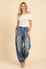 Dakota Denim Cargo Joggers-200 Jeans- Simply Simpson's Boutique is a Women's Online Fashion Boutique Located in Jupiter, Florida