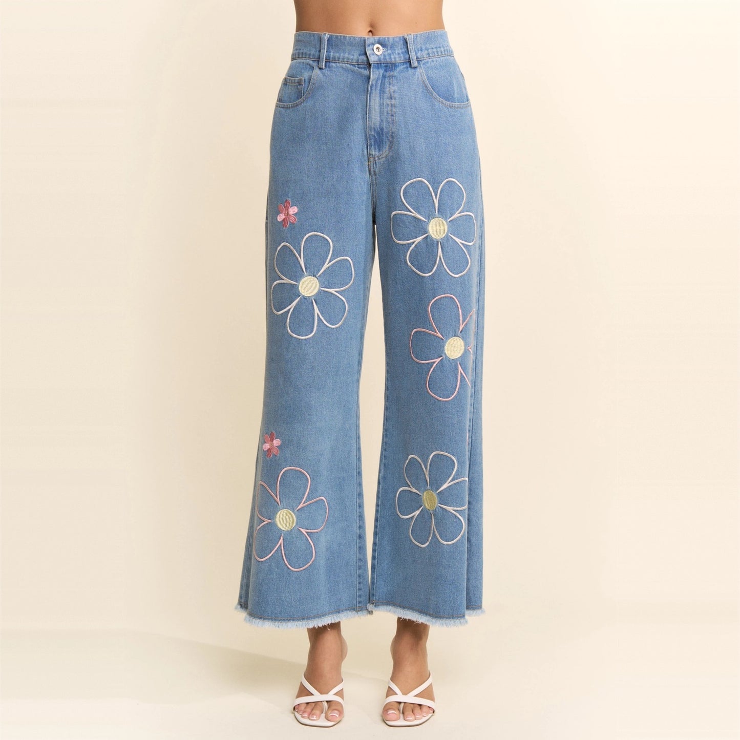 Blooming Belle Embroidered Jeans