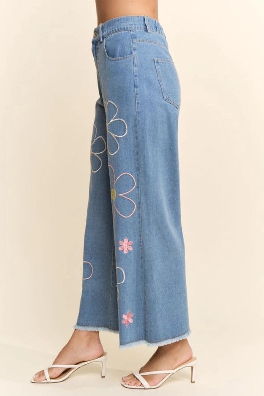 Blooming Belle Embroidered Jeans