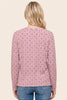 Rosy Days Floral Henley