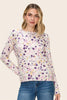 Lavender Fields Floral Sweater-150 Sweaters- Simply Simpson's Boutique is a Women's Online Fashion Boutique Located in Jupiter, Florida