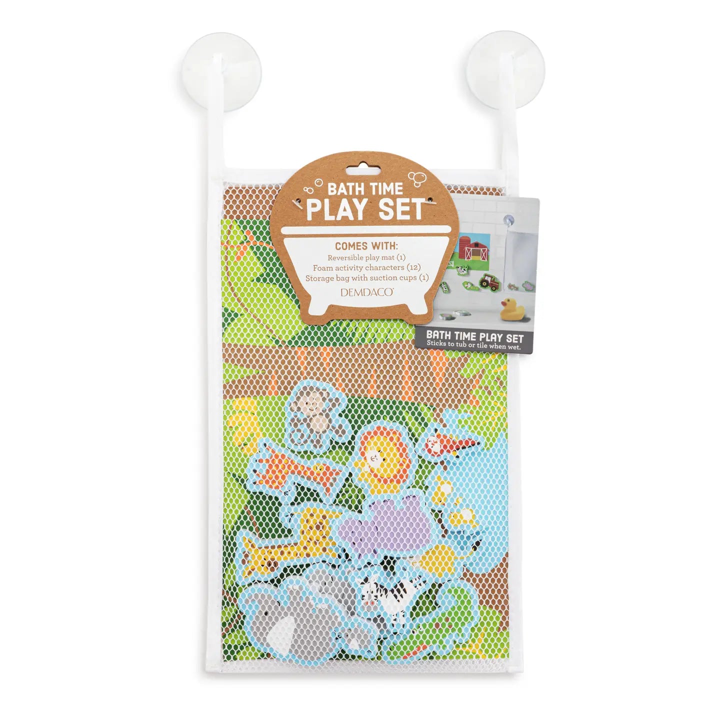 Jungle Friends Bath Playset
