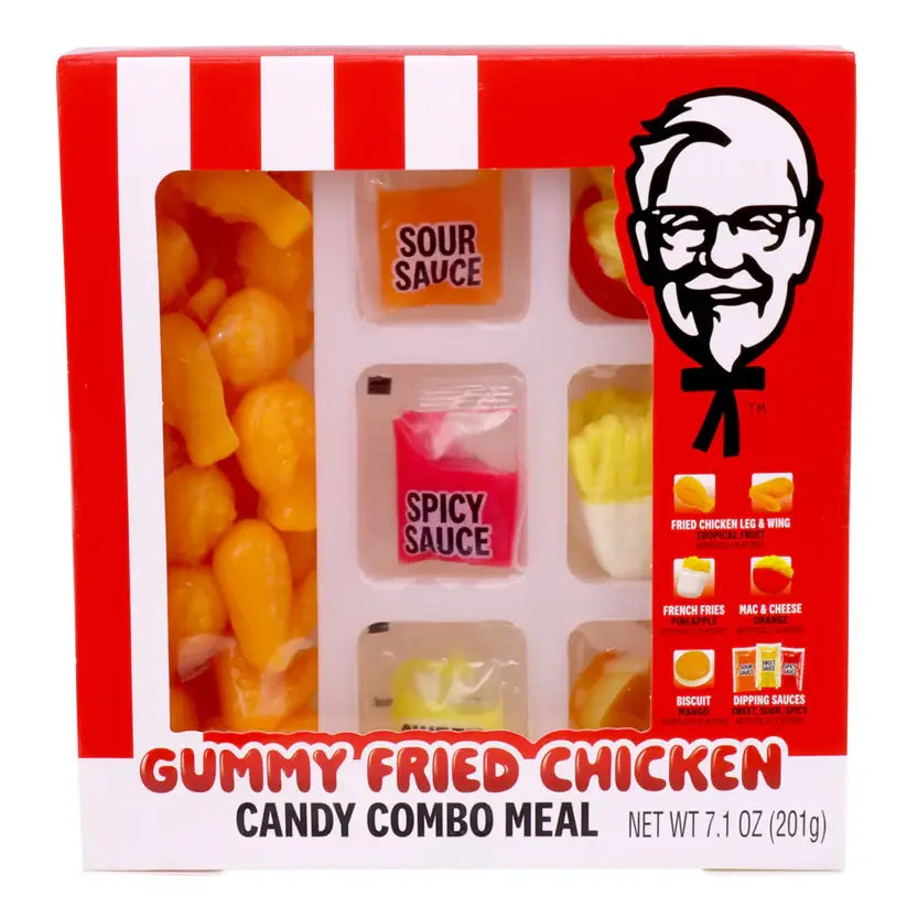 KFC Gummy Fried Chicken Candy Combo-310 Snacks- Simply Simpson's Boutique is a Women's Online Fashion Boutique Located in Jupiter, Florida