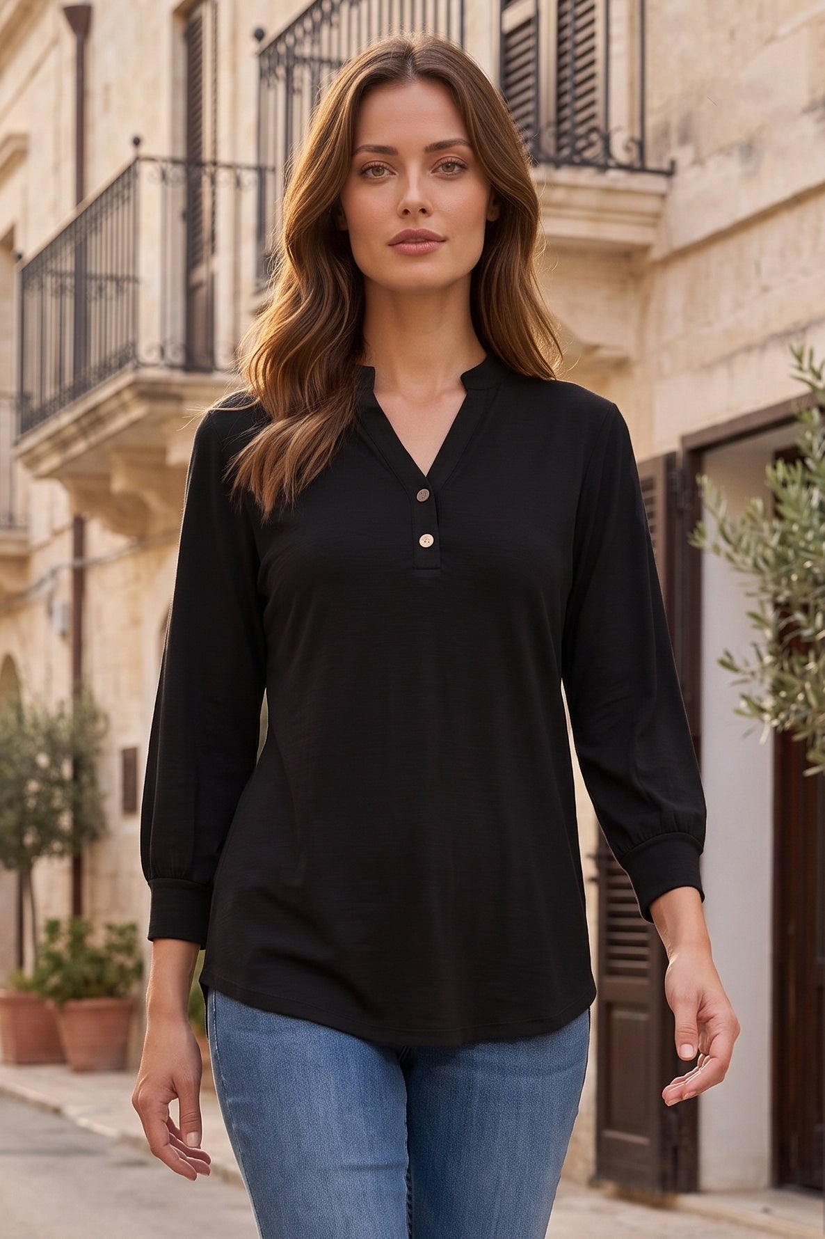 Dear Scarlett Refined Lizzy-110 Long Sleeves- Simply Simpson's Boutique is a Women's Online Fashion Boutique Located in Jupiter, Florida