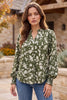 Dear Scarlett Olive Meadow Smocked Sleeve Lizzy