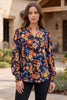 Dear Scarlett Midnight Garden Smocked Sleeve Lizzy