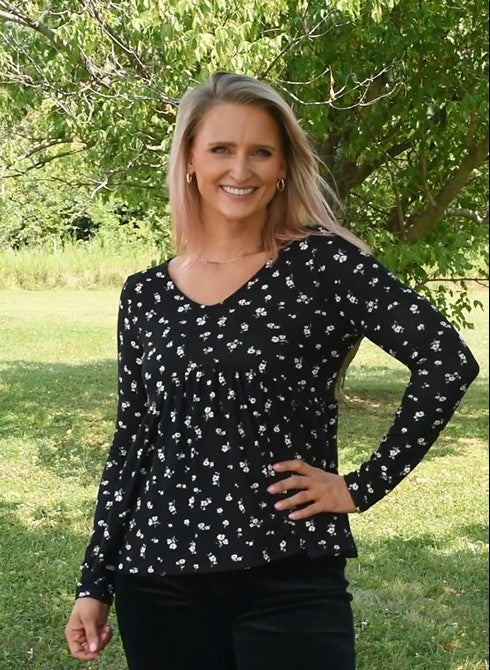 Little Thing Called Love Top-110 Long Sleeves- Simply Simpson's Boutique is a Women's Online Fashion Boutique Located in Jupiter, Florida