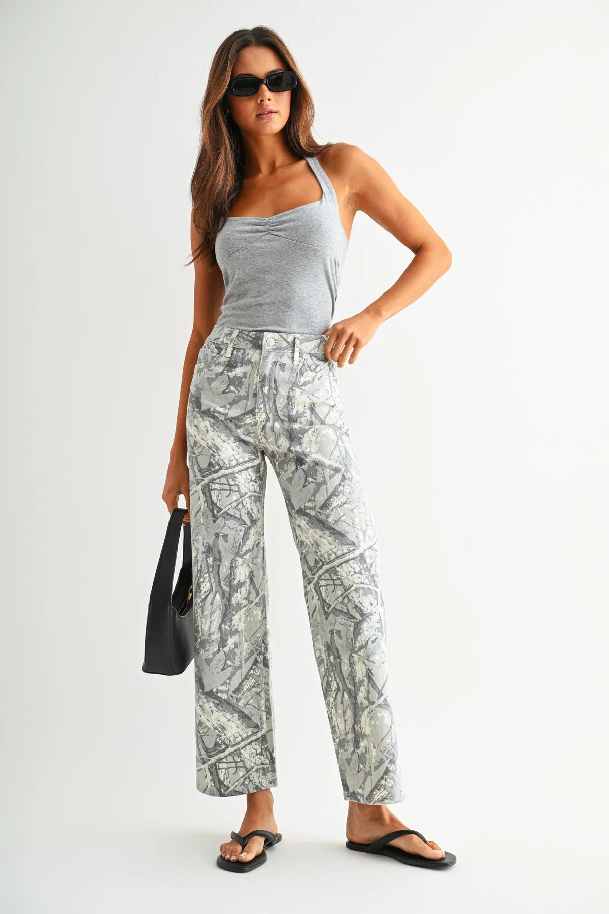 Mica Grey Wild & Free Jeans-200 Jeans- Simply Simpson's Boutique is a Women's Online Fashion Boutique Located in Jupiter, Florida