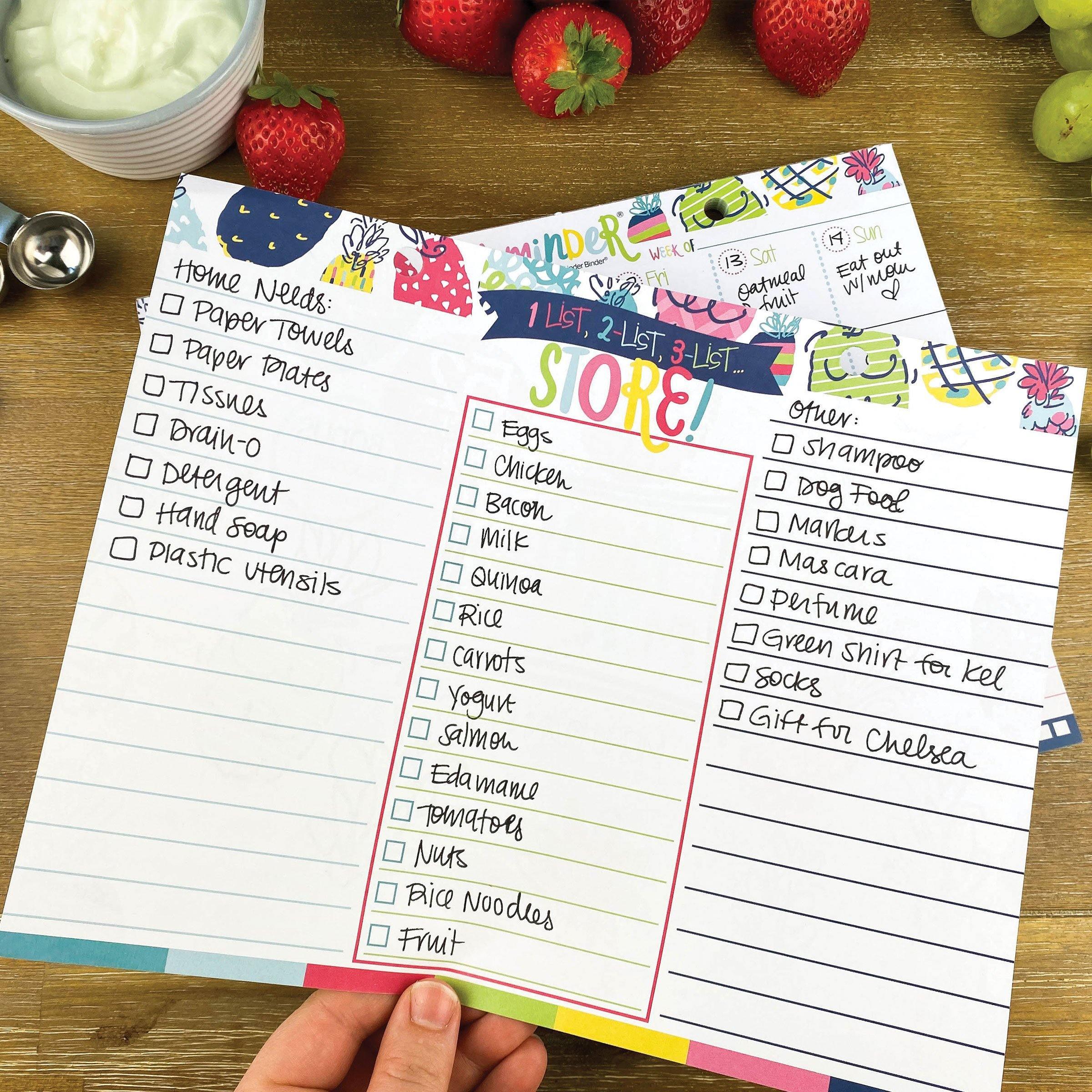 52-Week Meal Minder® Weekly Menu Planner Pad-Pads- Simply Simpson's Boutique is a Women's Online Fashion Boutique Located in Jupiter, Florida