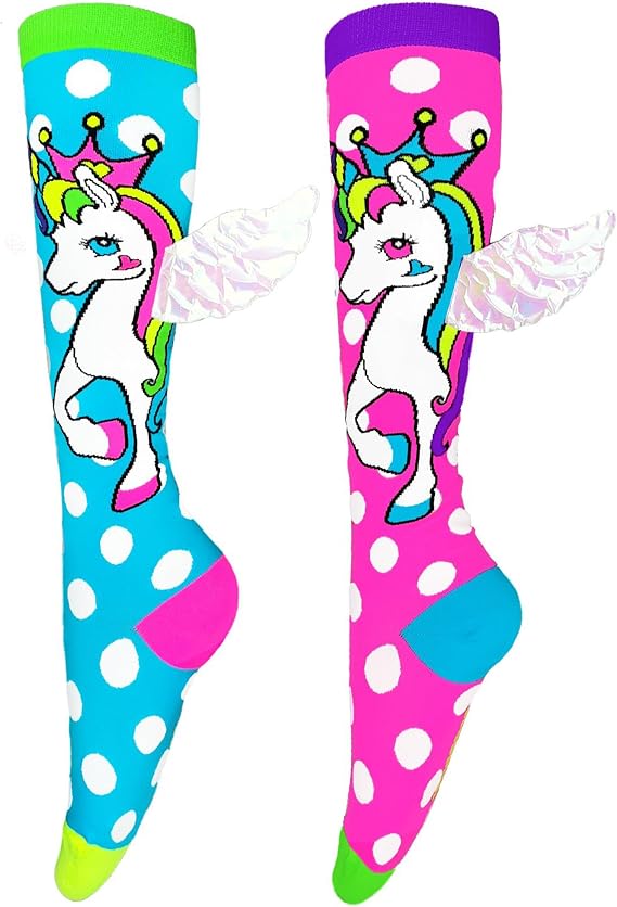 Madmia Flying Unicorn Socks-270 Accessories- Simply Simpson's Boutique is a Women's Online Fashion Boutique Located in Jupiter, Florida