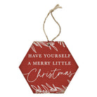 Little Christmas Red Ornament 4.5 x .25- Simply Simpson's Boutique is a Women's Online Fashion Boutique Located in Jupiter, Florida