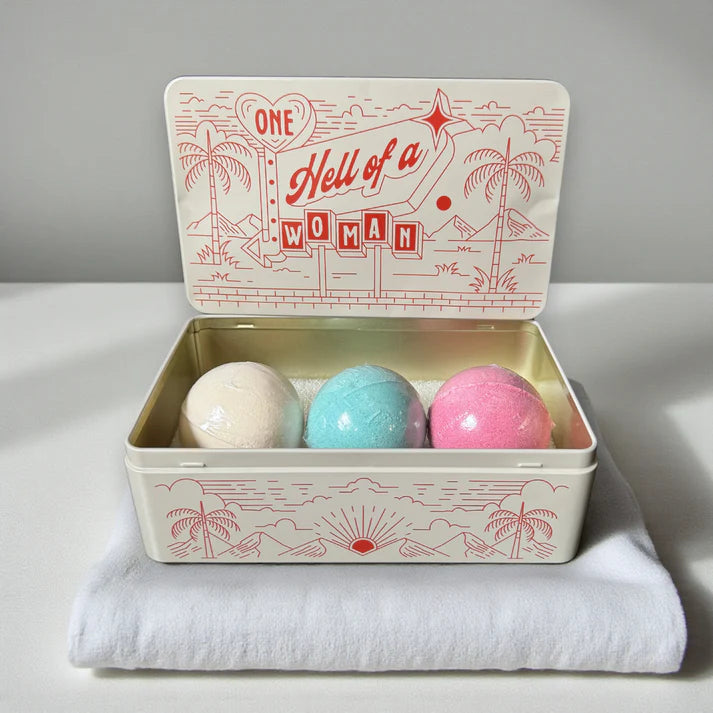 Bomb Set in Reusable Tin Box-300 Bath/Beauty- Simply Simpson's Boutique is a Women's Online Fashion Boutique Located in Jupiter, Florida
