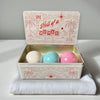 Bomb Set in Reusable Tin Box-300 Bath/Beauty- Simply Simpson's Boutique is a Women's Online Fashion Boutique Located in Jupiter, Florida