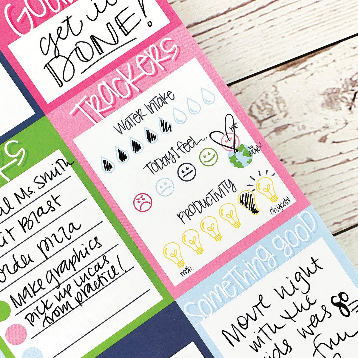 NEW! Plan Your Way Bundle | Daily & Weekly Planner Pads-Pads- Simply Simpson's Boutique is a Women's Online Fashion Boutique Located in Jupiter, Florida