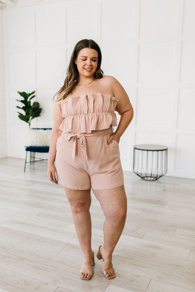 Pink Skies Romper-Rompers- Simply Simpson's Boutique is a Women's Online Fashion Boutique Located in Jupiter, Florida