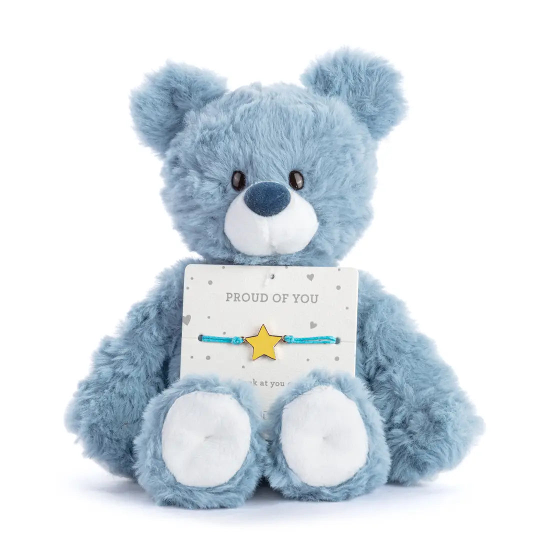 Proud of You Turquoise Bear