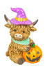 Witchy Pastel Highland Calf Sitter