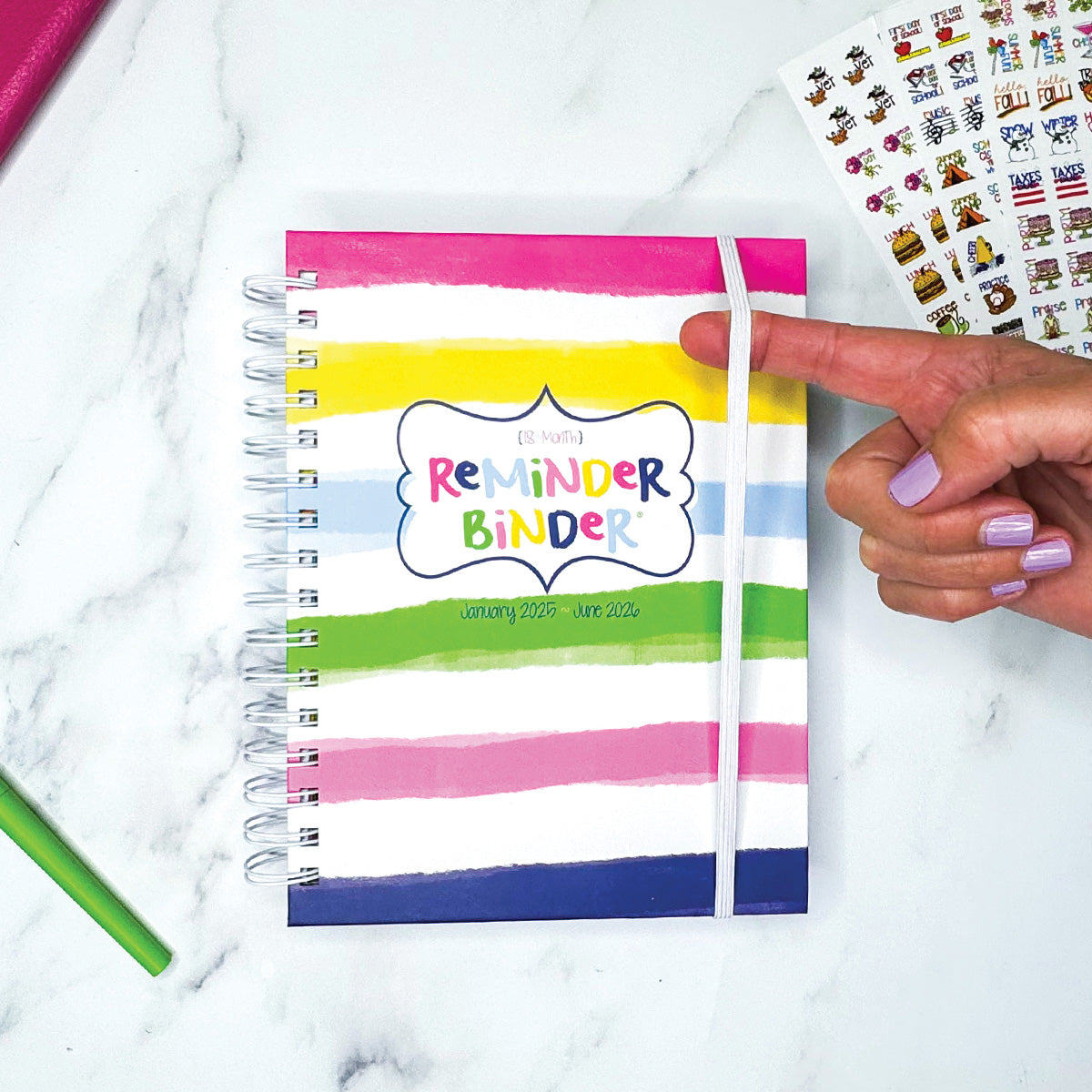 NEW! Dream Gift Planner Bundle | 2025-26 Reminder Binder® Planner | [2] Planner Pads & Pocket Notebook-Planner- Simply Simpson's Boutique is a Women's Online Fashion Boutique Located in Jupiter, Florida