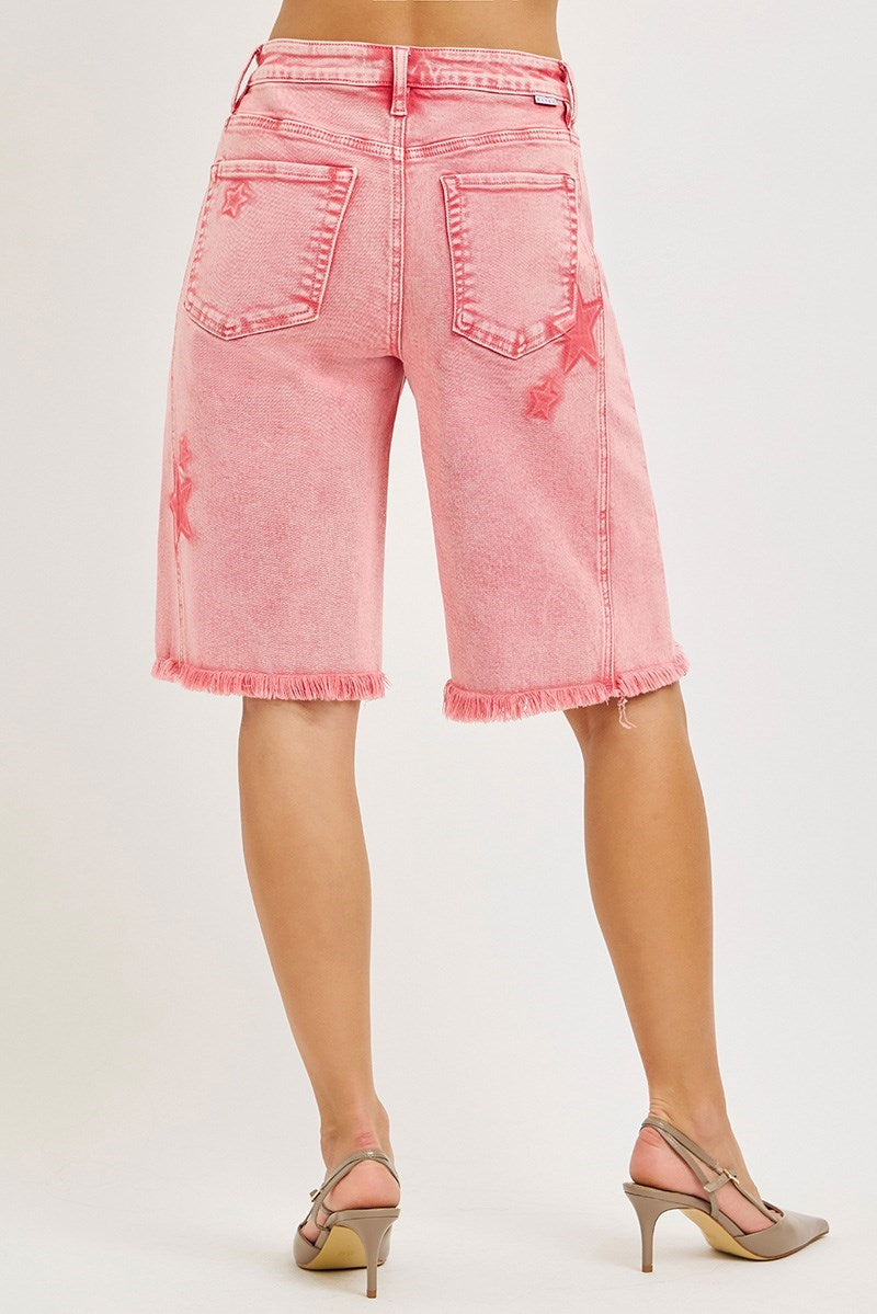 Risen Star Babe Bermuda Shorts-190 Skirts/Shorts- Simply Simpson's Boutique is a Women's Online Fashion Boutique Located in Jupiter, Florida