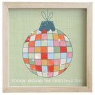 Disco Ornament Rustic Frame Large 24inch- Simply Simpson's Boutique is a Women's Online Fashion Boutique Located in Jupiter, Florida