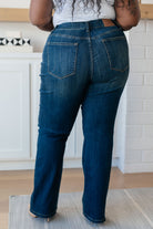 Ricki High Rise Pull On Slim Bootcut Jeans-Pants- Simply Simpson's Boutique is a Women's Online Fashion Boutique Located in Jupiter, Florida