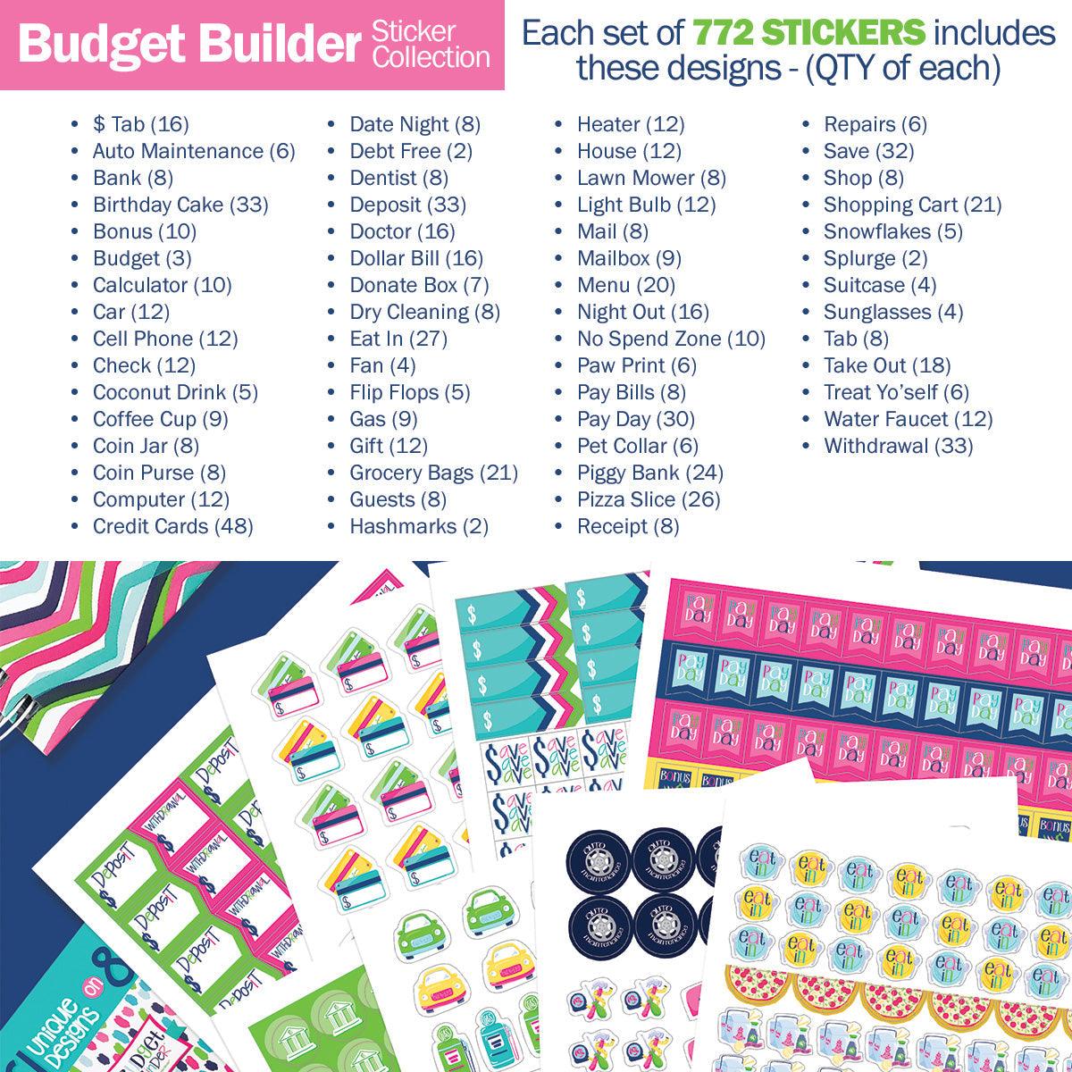 Best Planner Stickers | Family, Work, To-Dos, Events, Goals | 8 Styles-Planner Stickers- Simply Simpson's Boutique is a Women's Online Fashion Boutique Located in Jupiter, Florida