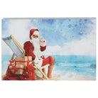 Beach Santa Scene Small Talk Square 5.25 x 5.25 x 1.25- Simply Simpson's Boutique is a Women's Online Fashion Boutique Located in Jupiter, Florida