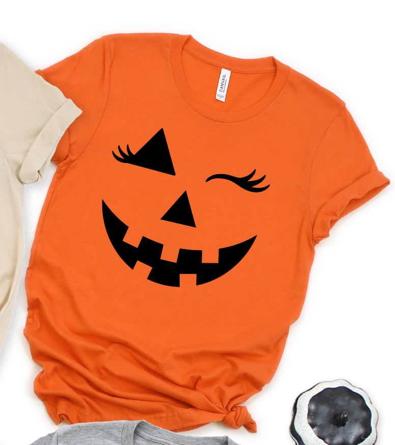 CUTE JACK-O-LANTERN Graphic Tee-Graphic Tee- Simply Simpson's Boutique is a Women's Online Fashion Boutique Located in Jupiter, Florida