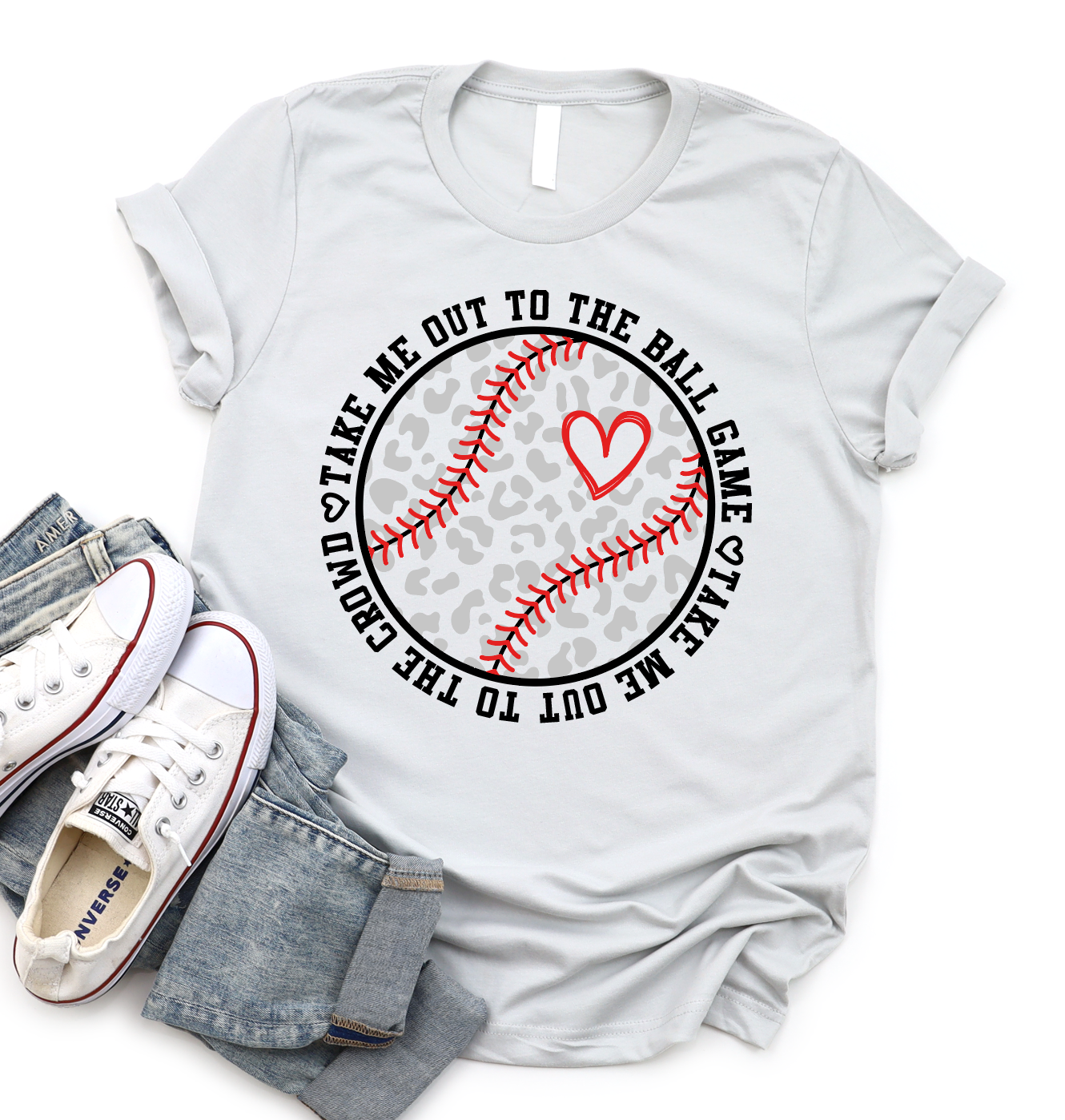Take Me Out to the Ball Game-Graphic Tee- Simply Simpson's Boutique is a Women's Online Fashion Boutique Located in Jupiter, Florida