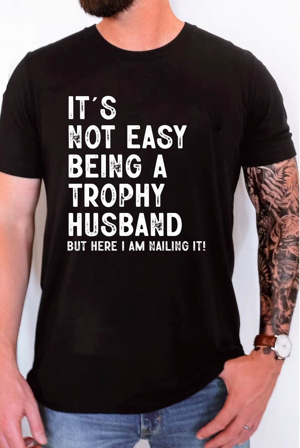 Trophy Husband-Graphic Tee- Simply Simpson's Boutique is a Women's Online Fashion Boutique Located in Jupiter, Florida