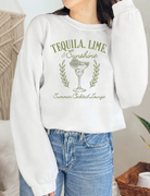Tequila, Lime, and Sunshine Sweatshirt- Simply Simpson's Boutique is a Women's Online Fashion Boutique Located in Jupiter, Florida