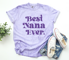 Best NANA Ever (PURPLE)-Graphic Tee- Simply Simpson's Boutique is a Women's Online Fashion Boutique Located in Jupiter, Florida