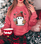 Christmas Ghost Sweatshirt-Graphic Tee- Simply Simpson's Boutique is a Women's Online Fashion Boutique Located in Jupiter, Florida