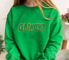 GR🎄NCHY GLITTER chenille PATCHES IRISH GREEN-Graphic Tee- Simply Simpson's Boutique is a Women's Online Fashion Boutique Located in Jupiter, Florida